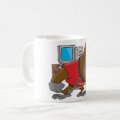 Boze Gorilla Security IT Tech Koffiemok (Voorkant links)