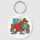 Boze Gorilla Security IT Tech Sleutelhanger (Voorkant)