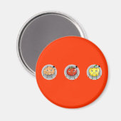 Boze groenten magneet (Voorkant / Achterkant)