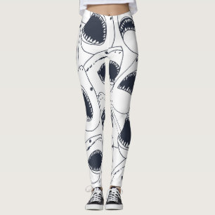 Boze haai,  doedelpatroon. leggings