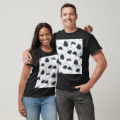 Boze haai, doedelpatroon. t-shirt (Unisex)