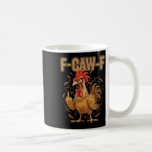 Boze Haan F Kraai F Grappige Kip Houding Koffiemok