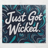 boze heks bier etiket (Enkel label)