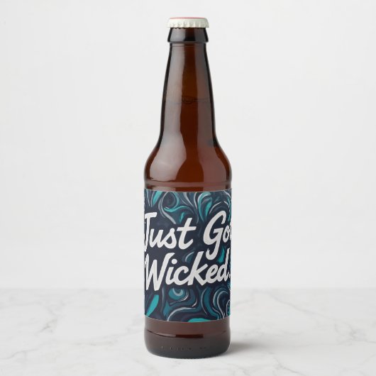 boze heks bier etiket (Voorkant)