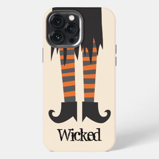 Boze Heks Grappige Halloween iPhone Hoesje (Achterkant)