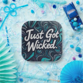 boze heks papieren bordje (Feest)