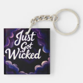 boze heks sleutelhanger (Achterkant)