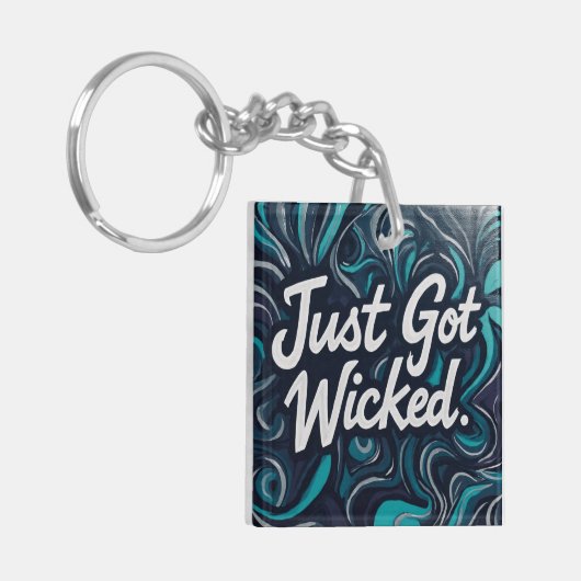 boze heks sleutelhanger (Voorkant Links)