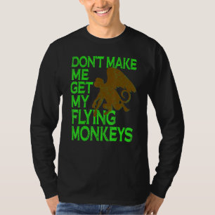 Boze Heks Vliegende Apen Tovenaar Van Oz Mijn Vlie T-shirt
