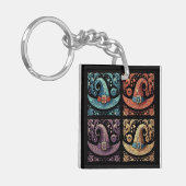 Boze Heksen Sleutelhanger (Voorkant Links)