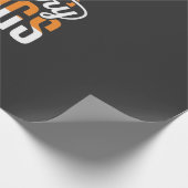 Boze Honden Vector Mascotte Cadeaupapier (Hoek)