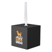 Boze Honden Vector Mascotte Decoratie (Achter hoekig)