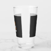Boze Honden Vector Mascotte Glas (Links)