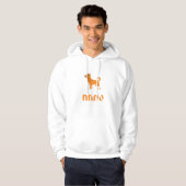 Boze Honden Vector Mascotte Hoodie (Voorkant volledig)