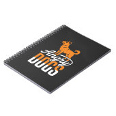 Boze Honden Vector Mascotte Notitieboek (Linkerzijde)