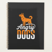 Boze Honden Vector Mascotte Planner (Voorkant)