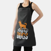 Boze Honden Vector Mascotte Schort (Insitu)