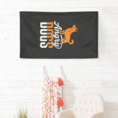 Boze Honden Vector Mascotte Spandoek (Insitu)