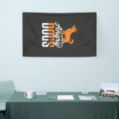 Boze Honden Vector Mascotte Spandoek (Beurs)