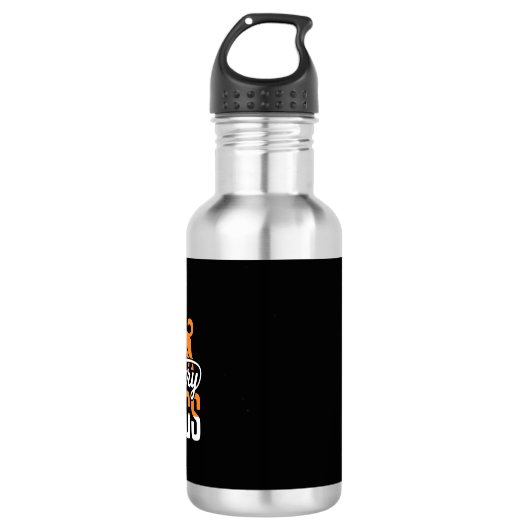 Boze Honden Vector Mascotte Waterfles (Voorkant)