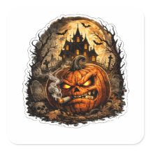 🎃 Boze Jack O' Lantern Halloween Sticker | Spook