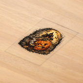 🎃 Boze Jack O' Lantern Halloween Sticker | Spook Acryl Uitnodigingen (Laagn)