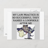 boze jurist briefkaart (Voorkant / Achterkant)