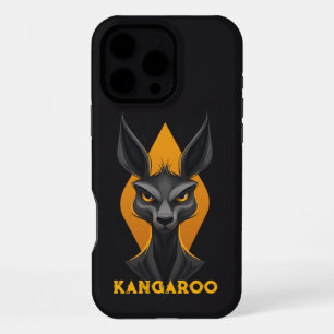 Boze Kangoeroe Zwart iPhone 16 Pro Max Hoesje