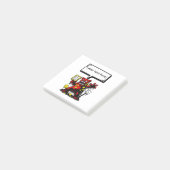 Boze Kantoorbeer Post-it® Notes (Schuin)