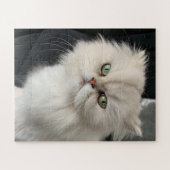 Boze Kat Grappig Huisdier Legpuzzel (Horizontaal)