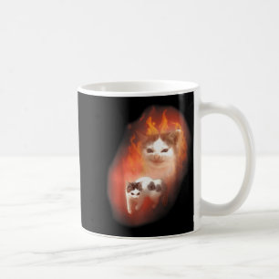 Boze Kat Meme Grappige Domme Kat Kattenliefhebber Koffiemok