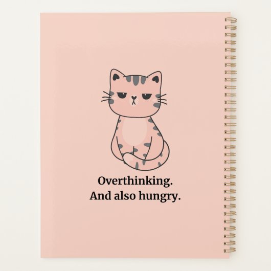 Boze Kat Planner (Achterkant)