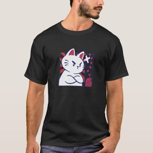 Boze Kat T-shirt (Voorkant)