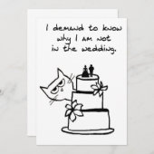 Boze Kat wil deel uitmaken van de Bruiloft (Voorkant / Achterkant)