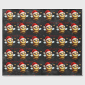 Boze kerstmannetjes hebben een onzalige kerst grap cadeaupapier (Vlak)