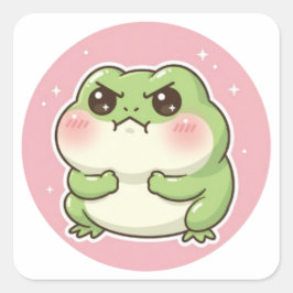 Boze Kikker Sticker Grappige Boze Kikker Meme Scha