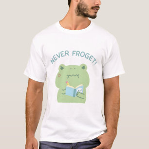 Boze kikker vergeet wraak nooit Boek T-shirt