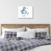 boze konijn  canvas afdruk (Insitu (Slaapkamer))