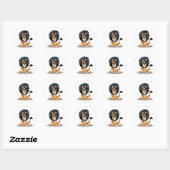 Boze Leeuw Stickers (Vel)