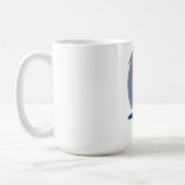 Boze man die loopt koffiemok (Links)