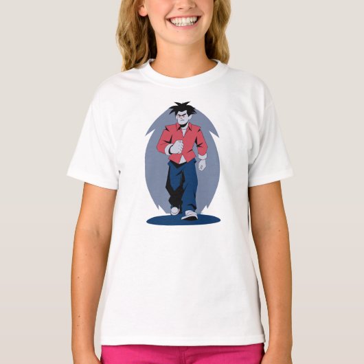 Boze man die loopt t-shirt (Voorkant)