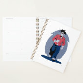 Boze man loopt planner (Display)