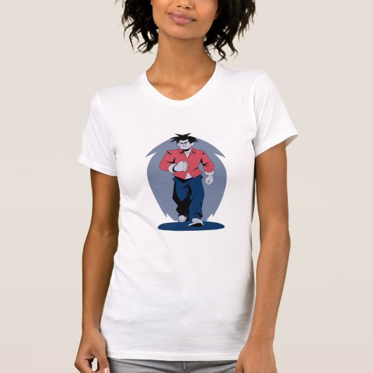 Boze man lopend t-shirt (Voorkant)