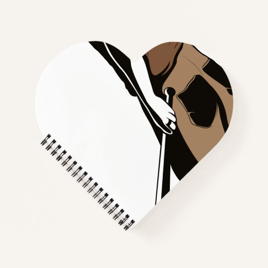 boze man notitieboek (Voorkant)