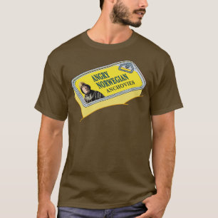 Boze Noorse ansjovis T-shirt