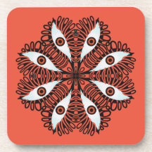 Boze ogen rare rode trippy