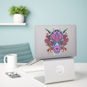 Boze Oni Sticker (Laptop op bureau)