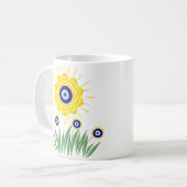 Boze oog #10 koffiemok (Voorkant links)