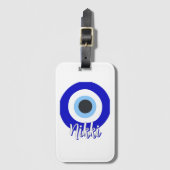 boze oog bagagelabel (Voorkant (verticaal))