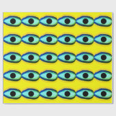Boze Oog Cadeaupapier (Vlak)